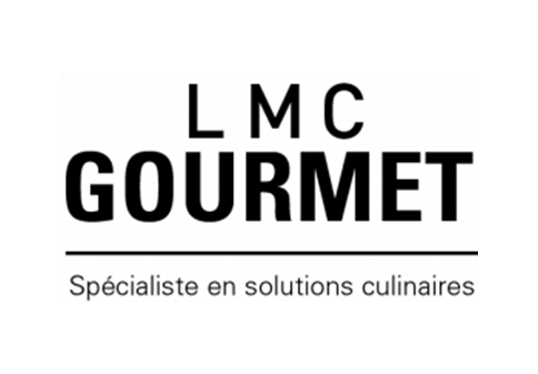 LMC Gourmet logo with tagline 'Spécialiste en solutions culinaires'